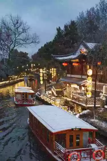 [LHD078]繁花江南 南京 杭州 無錫 上海 玄武湖公園時令花卉 全程豪歎【希爾頓酒店】杭州西湖 夫子廟直航6天 